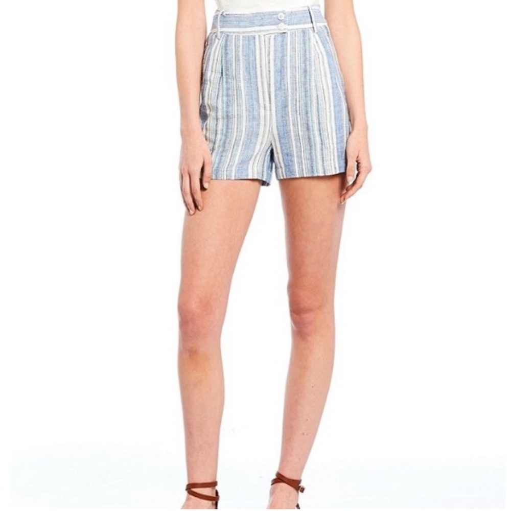 Daniel Cremieux Blue Striped Shorts
